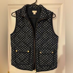 Jcrew Factory puffer vest, size small, VGUC